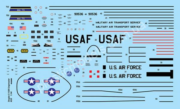 1/144 Roden 335 Douglas C-133B Cargomaster