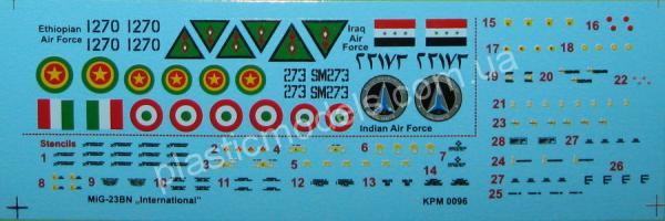 1/72 Kovozavody Prostejov 0096 MiG-23BN International