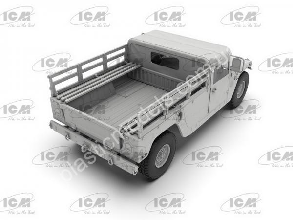 1/35 ICM 35436 Humvee M1097A2 Cargo Carrier