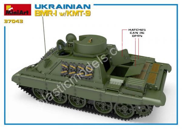 1/35 MiniArt 37043 Ukrainian BMR-1 with KMT-9