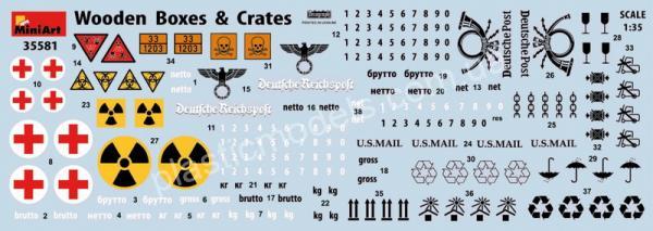 1/35 MiniArt 35581 Wooden Boxes & Crates