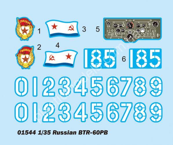 1/35 Trumpeter 1544 Russian BTR-60PB