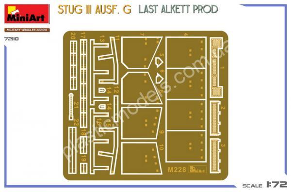 1/72 MiniArt 72110 StuG III Ausf. G Last Alkett Production