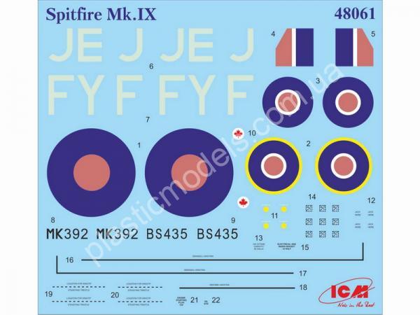 1/48 ICM 48061 Spitfire Mk.IX