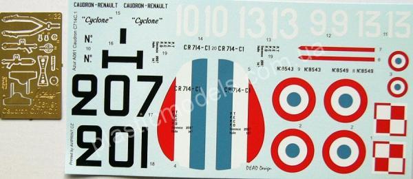 1/32 Azur 061 Caudron C.714C.1 