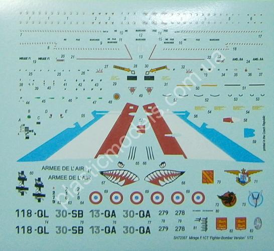 1/72 Special hobby 72357 Mirage F.1CT ‘Fighter-Bomber Version’