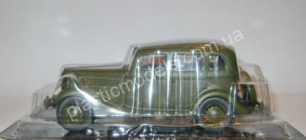 1/43 Автолегенды СССР №19 Модель Автомобиля ГАЗ 11-73 Эмка