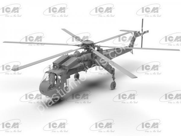 1/35 ICM 53054 Sikorsky CH-54A Tarhe US Heavy Helicopter