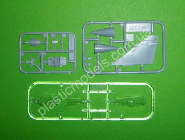 1/72 Modelsvit 72080 What if... Mirage 2000-5F Ukrainian Air Force Scalp EG Missile With Transport Trolley