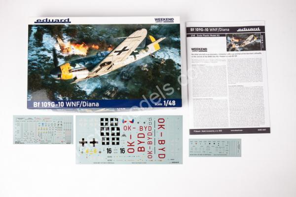 1/48 Eduard 84182 Bf 109G-10 WNF/ Diana