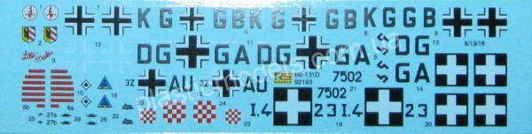 1/72 RS models 92193 Bücker Bü-131 D Jungmann