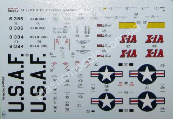 1/72 Special hobby 72160 Bell X-1A/D 'Second Generation'