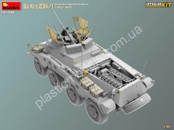 1/35 MiniArt 35410 Sd.Kfz.234/1 Schwerer Panzerspähwagen Early Mod.