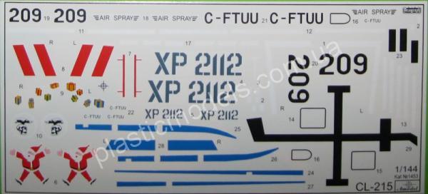 1/144 A-model 1453 CL-215 