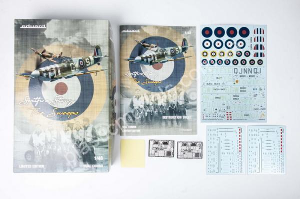 1/48 Eduard 11153 Spitfire Story: The Sweeps Dual Combo Limited edition