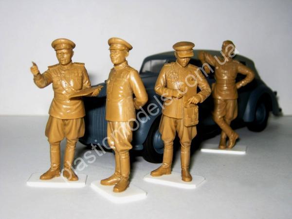 1/35 ICM 35612 Советский штабной персонал (1943-1945 г.г.)