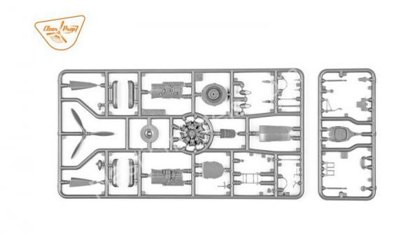 1/72 Clear Prop 72021 H-75O Hawk