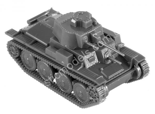 1/100 Zvezda 6130 Немецкий легкий танк PZ.KPFW.38(T)