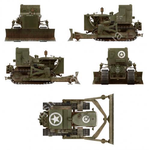 1/35 MiniArt 35188 U.S. Armoured Bulldozer