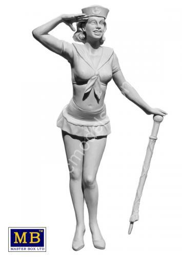 1/24 Master Box 24004 Pin-up series, Kit No. 4. Suzie
