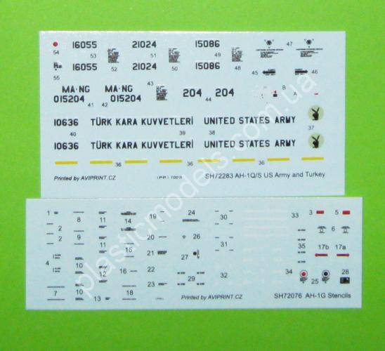 1/72 Special hobby 72283 AH-1Q/ S Cobra 