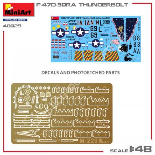 P-47D-30RA Thunderbolt 1/48 MiniArt 48029