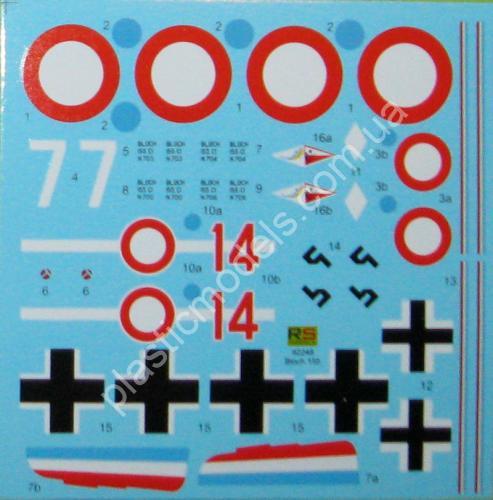 1/72 RS models 92248 Marcel-Bloch MB-155