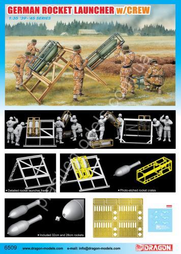 1/35 Dragon 6509 German Rocket Launcher w/Crew