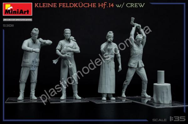 1/35 MiniArt 53011 Kleine Feldküche Hf.14 w/Crew