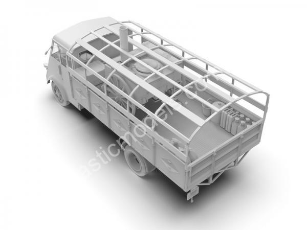 1/35 ICM 35415 Gulaschkanone German mobile field kitchen LKW AHN