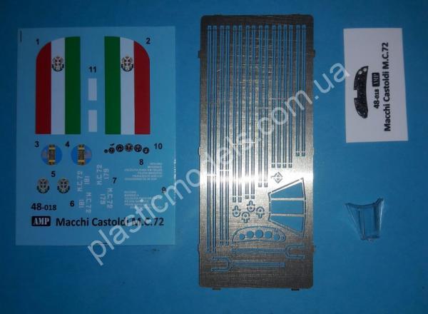 1/48 AMP 48018 Mario Castoldi's Macchi M.C.72 Schneider Trophy Series