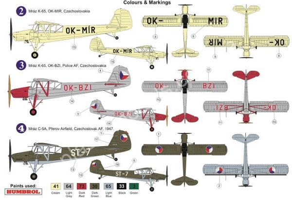 1/72 AZ model 7637 Mraz K-65/ C-5 CAP in czehoslovak service