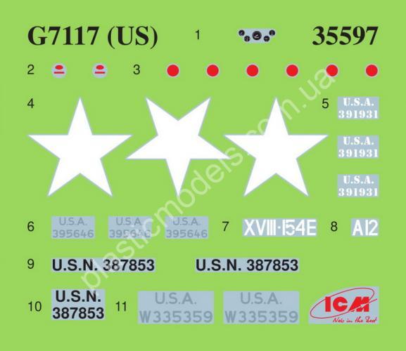 1/35 ICM 35597 US military truck G7117