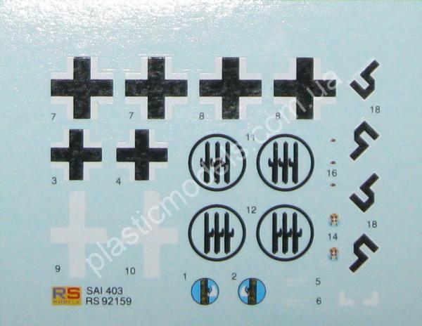 1/72 RS models 92159 Ambrosini SAI 403 Dardo