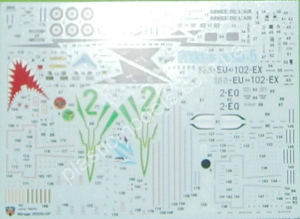 1/72 Modelsvit 72072 Mirage 2000 5F