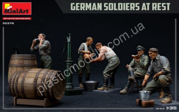 1/35 MiniArt 35378 German Soldiers at Rest Special Edition