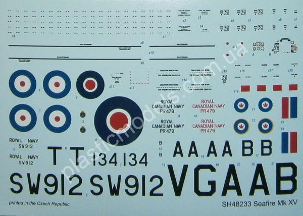 1/48 Special hobby 48233 Supermarine Seafire Mk.15 