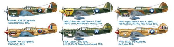 1/48 Italeri 2717 P-40 E/K - Kittyhawk