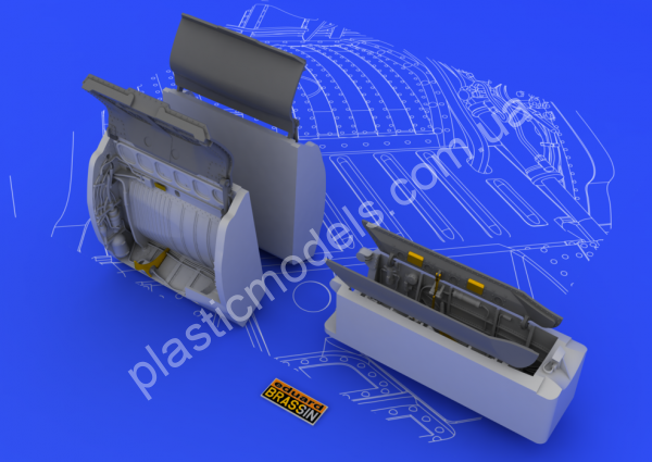 1/48 Eduard 648049 MiG-21 wheel wells