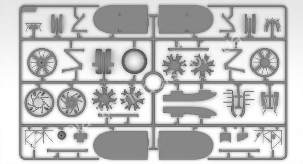 1/32 ICM 32020 CR. 42 Falco Italian Fighter