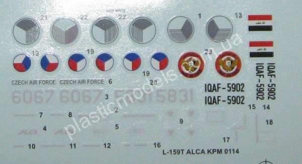 1/72 Kovozavody Prostejov 0114 Aero L-159T Alca