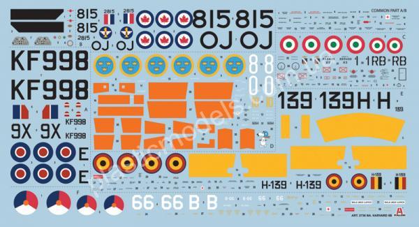 1/48 Italeri 2736 HARVARD Mk.IIA