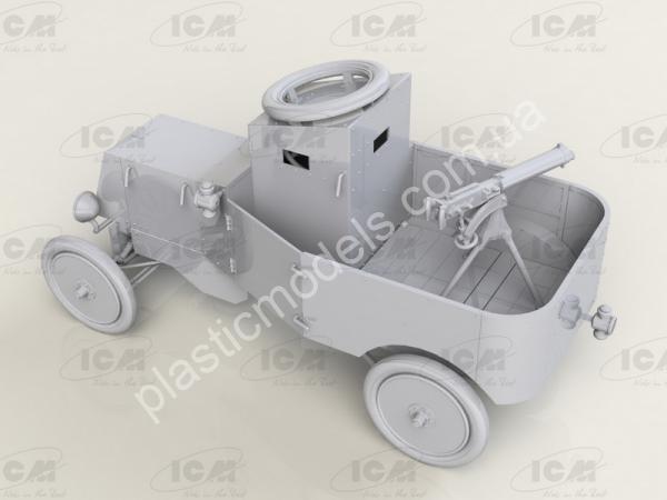 1/35 ICM 35670 Model T RNAS Armoured Car with WWI British Tank Crew