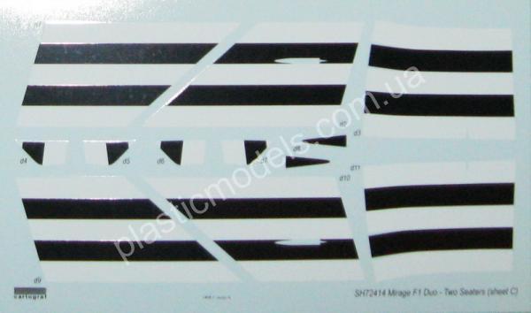 1/72 Special hobby 72414 Mirage F.1 Duo Pack & Book