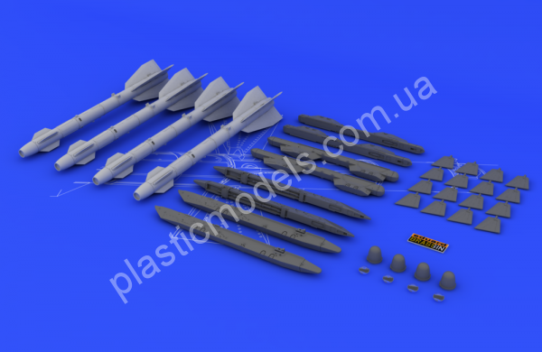 1/48 Eduard 648048 R-27T/ T1 / AA-10 Alamo-B