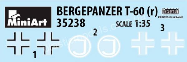 1/35 MiniArt 35238 Bergepanzer T-60(r) with Interior