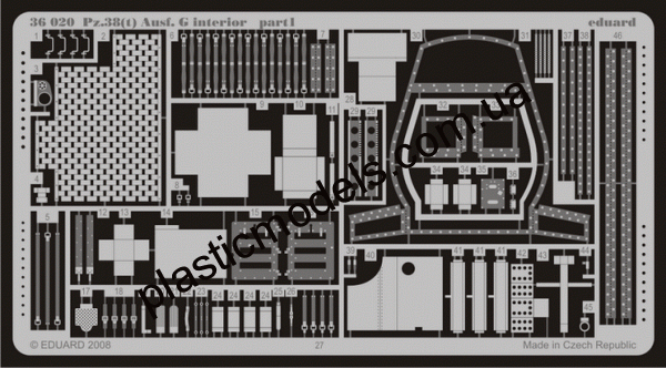 1/35 Eduard Big 3552 Pz.38(t) Ausf. G