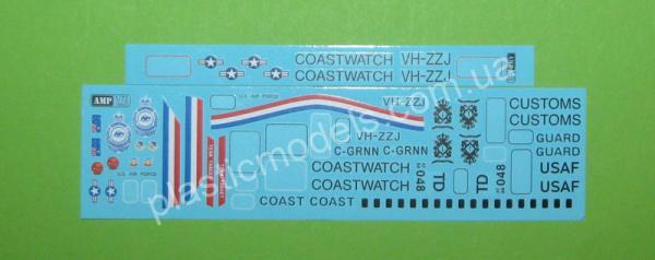 1/144 AMP 144-003 E-9A Widget/DHC-8-106 Dash 8 (Caribbean Coast Guard)