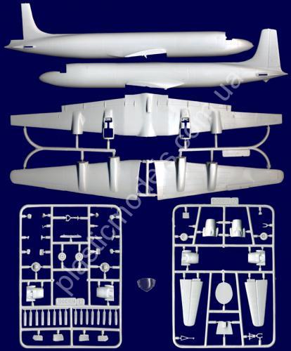 1/144 Roden 301 DC-7C Pan American World Airways (PAA)