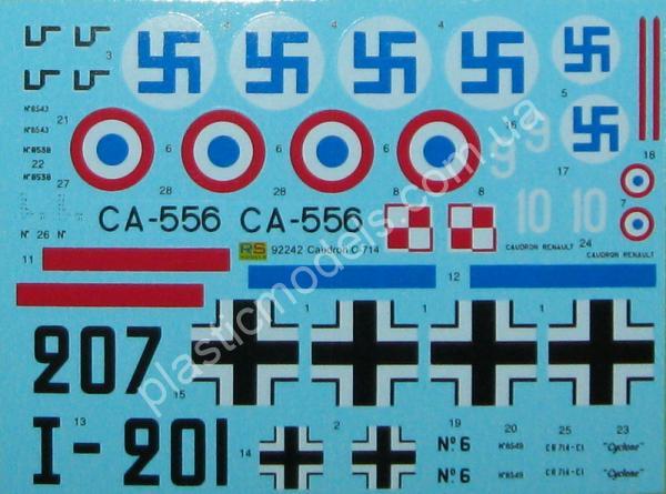 1/72 RS models 92242 Caudron CR.714 C-1